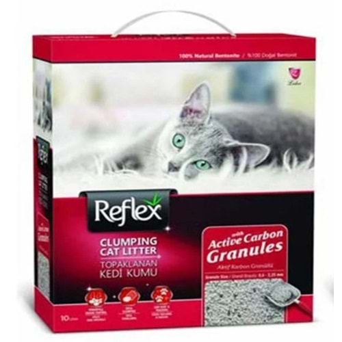 Reflex Aktif Karbon Kedi Kumu 10 Lt. (kırmızı)