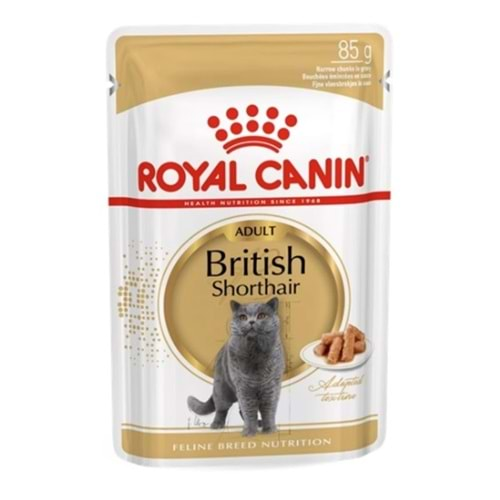 Royal Canin British Shorthair Adult Kedi Pounch 85 Gr.