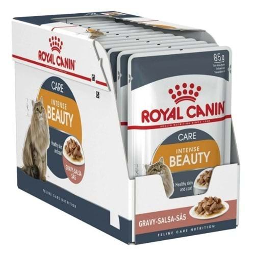 Royal Canin Beauty Gravy Kedi Pounch 12*85 Gr.