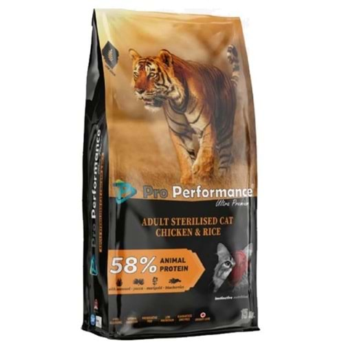 Pro Performance Sterilised Kedi Maması 1 Kg (Tavuk)