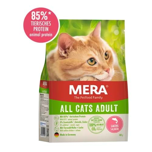 Mera Tahılsız Adult Kedi Maması 2 Kg (Somonlu)