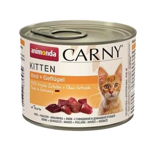 Animonda Carny Kitten Kümes Hayvanlı Yavru Kedi Yaş Maması 200 gr