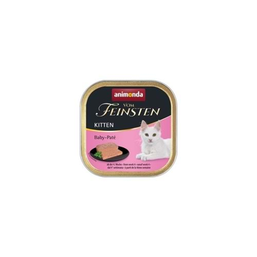 Animonda Vom Feinsten Kitten (Baby Pate) Yavru Kedi Maması 100gr