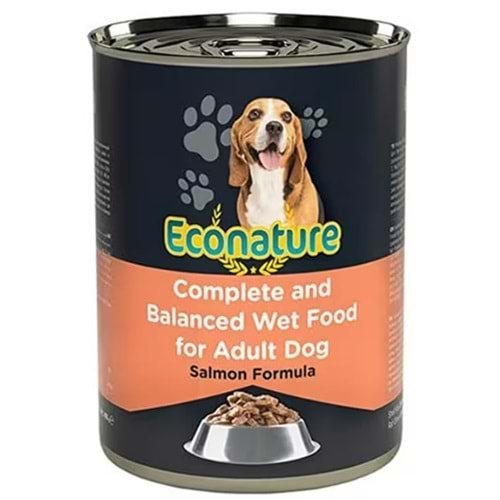 Econature Yetişkin Köpek Somon Etli 400gr