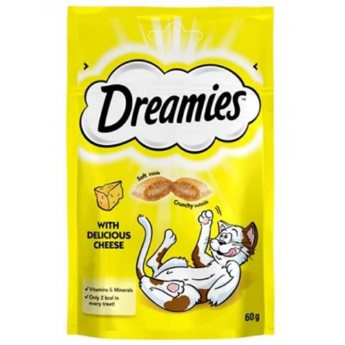 Dreamies Kedi Ödül Bisküvisi 60 Gr. (Peynirli)