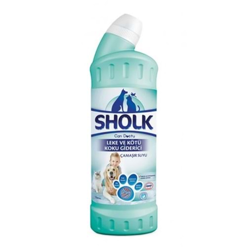 Sholk Hipoalerjenik Leke ve Kötü Koku Giderici Klor İçermeyen Çamaşır Suyu 750ml