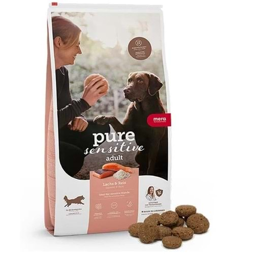 Mera Pure Sensitive M/Maxi Adult Köpek Maması 4 Kg (Somon&Patates)