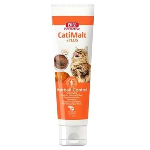 Bio PetActive CatiMalt Plus Kedi Malt Macunu 100 ml