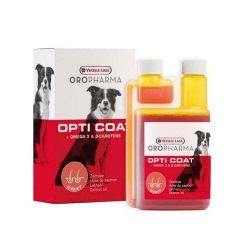 Verselelaga Orop Opti Coat Köpek Somon Yağı 250 Ml.