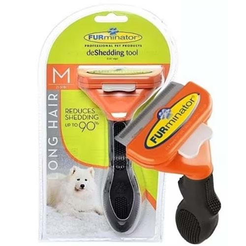 Furminator Uzun Tüylü Köpek Tarak M