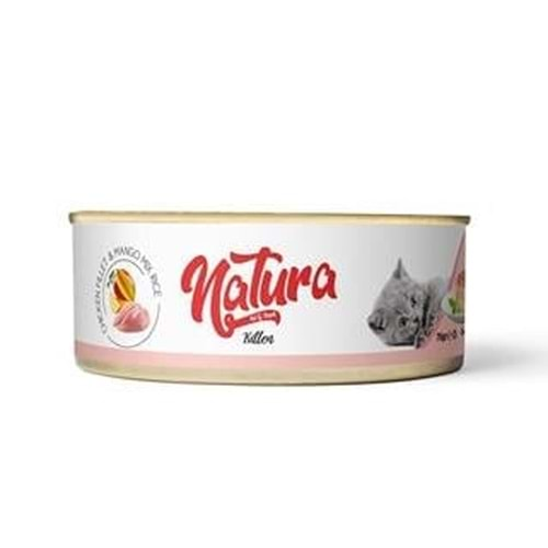 Natura Fileto Tavuk/Mangolu Yavru Kedi Konservesi 70 Gr