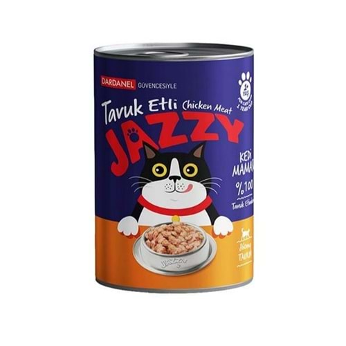 Dardanel Jazzy Kedi Konservesi 400 Gr. (Tavuk)