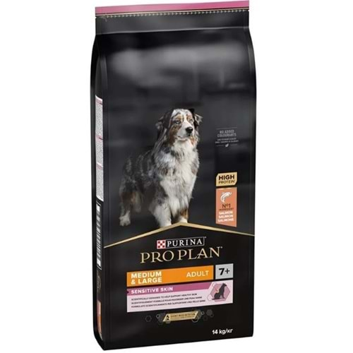 Pro Plan M/L Senior +7 Köpek Maması 14 Kg (Somon)