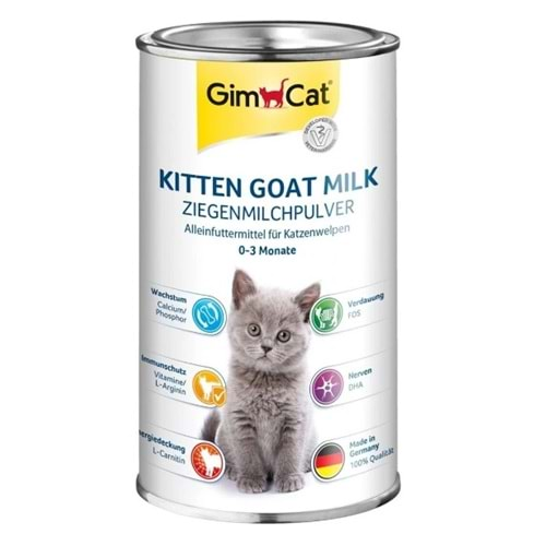 GimCat Kitten Goat Milk Keçi Süt Tozu 200 Gr