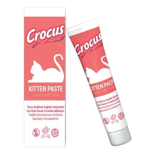 Crocus Kitten Paste Malt Yavru Kedi Macunu 100 Gr