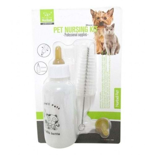 Nunbell Kedi Köpek Biberon Seti 100 ml