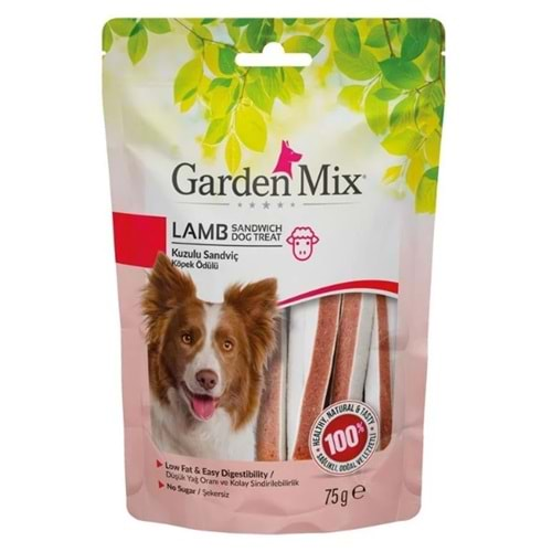 Gardenmix Kuzulu Sandviç Köpek Ödül Maması 75 Gr