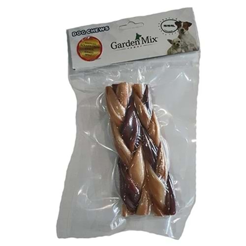 Garden Mix Kolajen Örgü Çubuk Köpek Çiğneme Kemiği 40-100 Gr