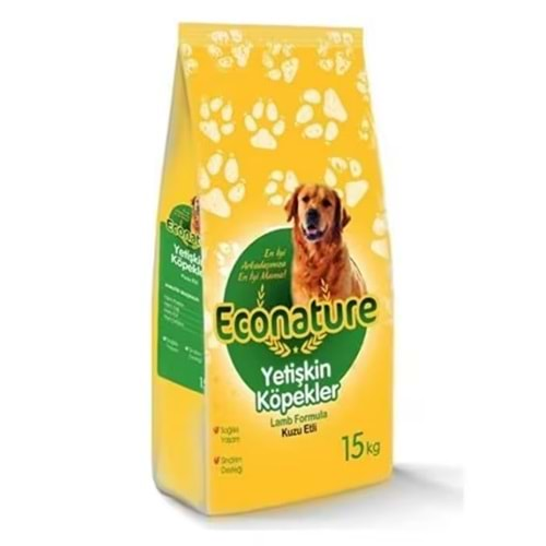 Econature Adult Köpek Maması 15 Kg (Kuzu)