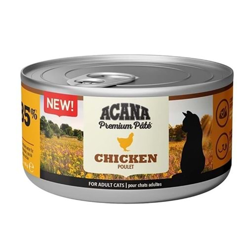 Acana Premium Pate Kedi Konservesi 85 Gr. (Tavuk Etli)