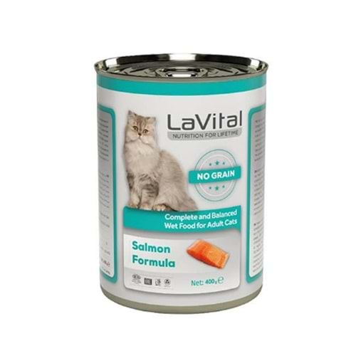 Lavital Adult Tahılsız Somonlu Yetiskin Konserve Kedi Maması