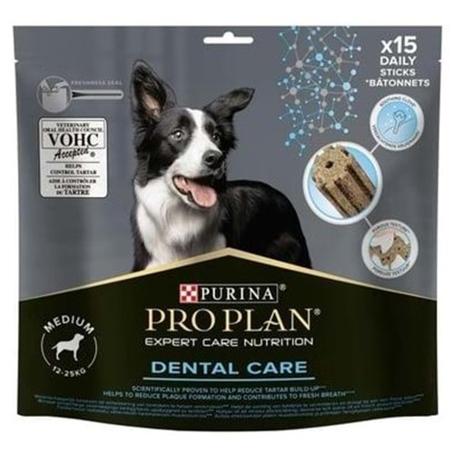 Pro Plan Dental Care Orta Irk Köpek Ödül Maması 345gr (15'li)