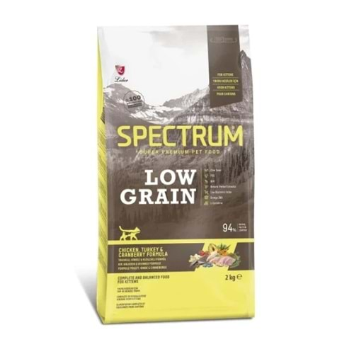 Spectrum Yavru Kedi Maması Tavuklu Hindili ve Kızılcıklı 2 Kg