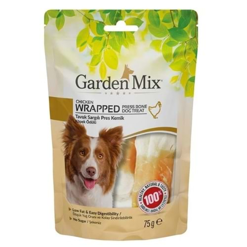 Gardenmix Sargılı Pres Kemik Köpek Ödül Maması 75gr