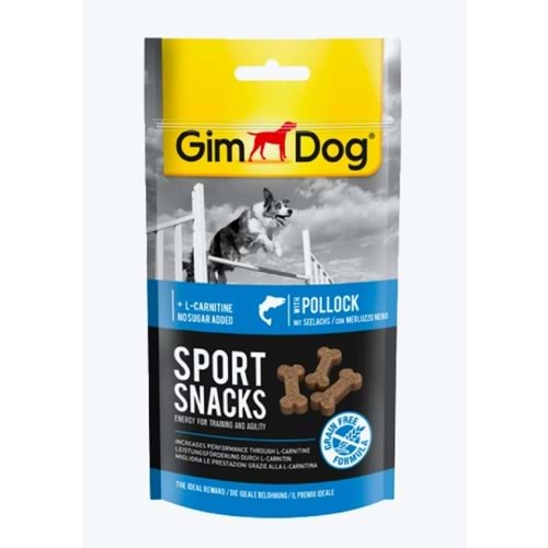 Gimdog Köpek Ödül Tableti Sportsnacks Balıklı 60Gr