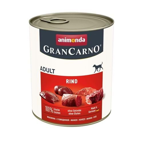 Animonda GranCarno Adult Köpek Konservesi 400 Gr. (Sığır Etli)