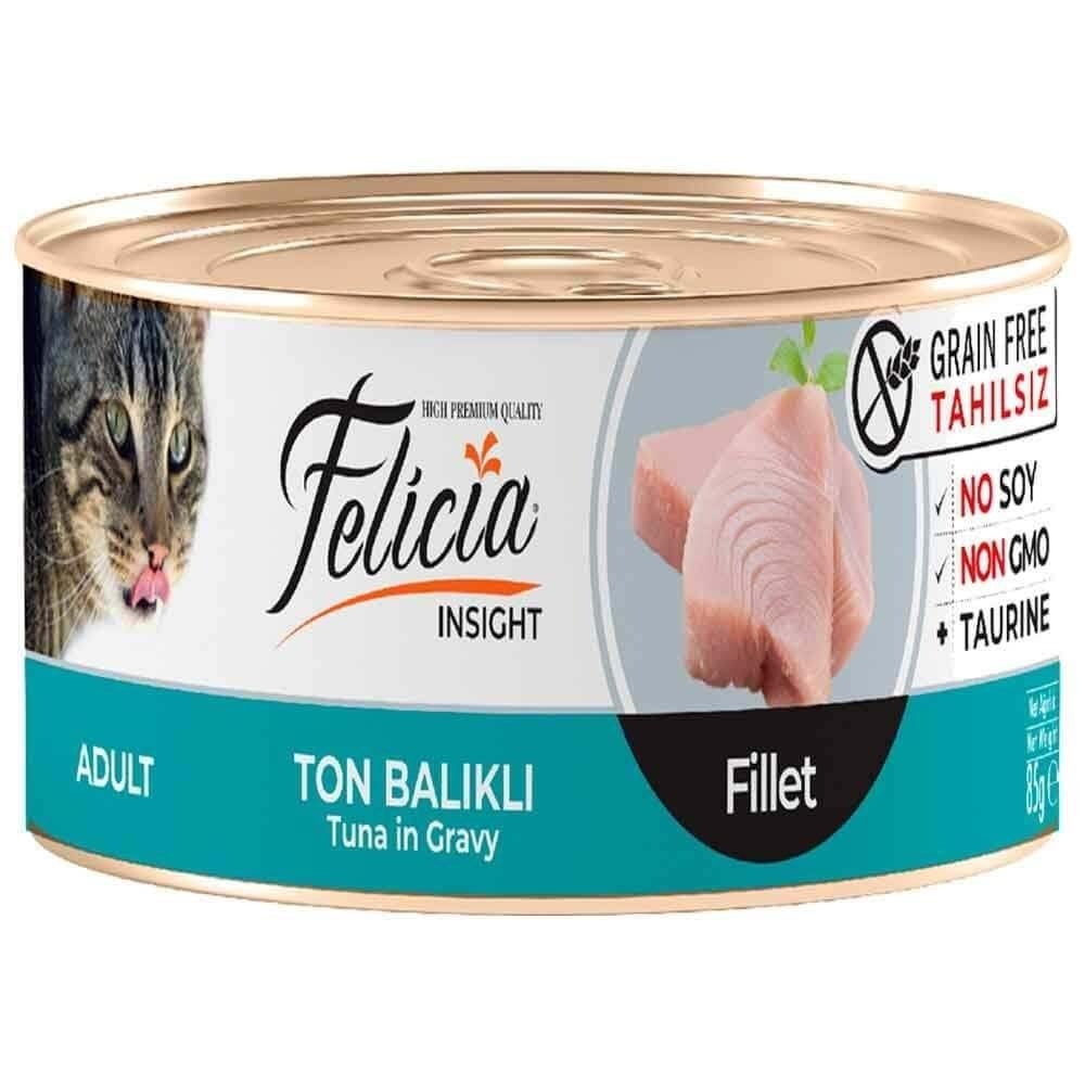 Felicia Adult Fileto Konserve 85 Gr. (Ton Balıklı)