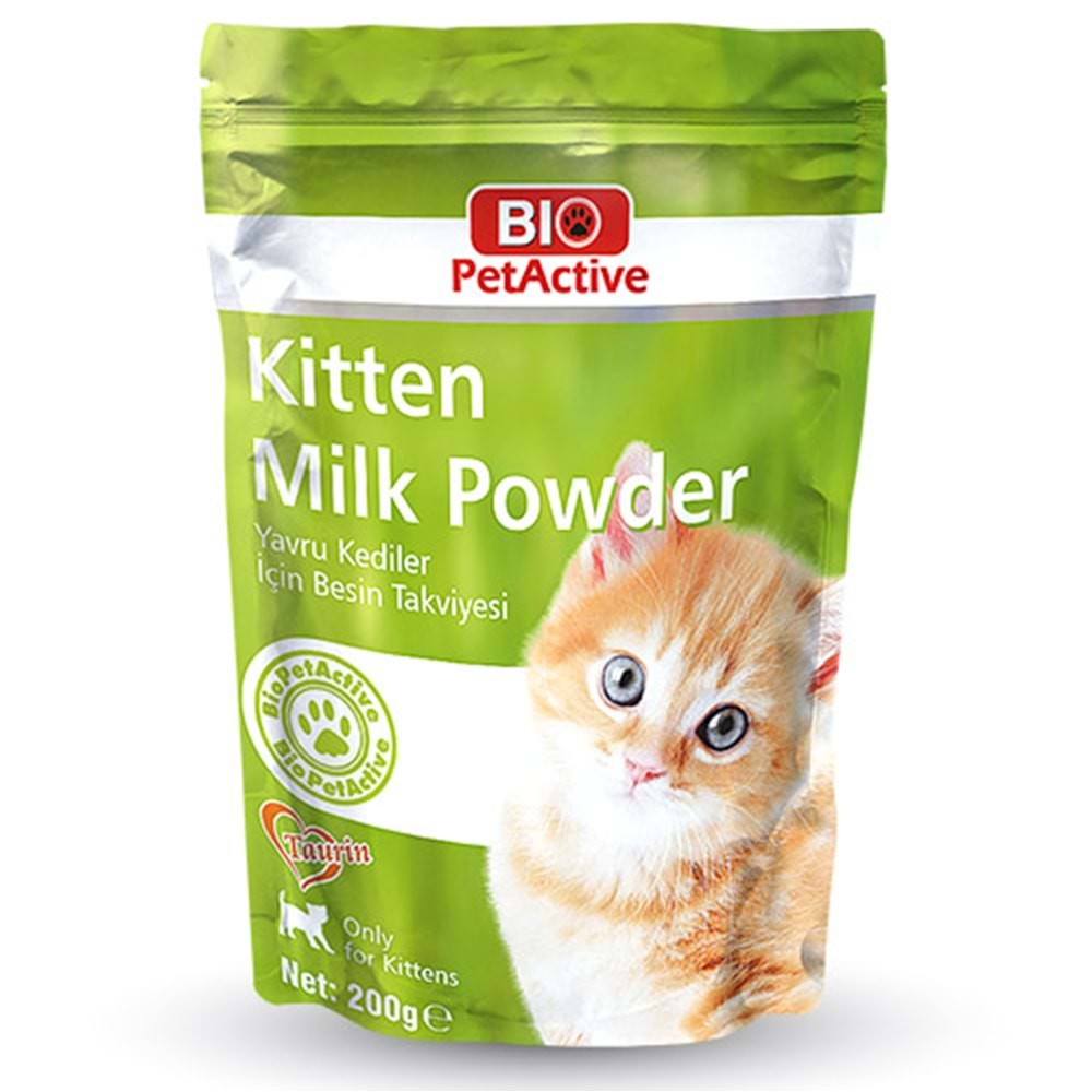 Bio Pet Actice Kitten Süt Tozu 200 ML.