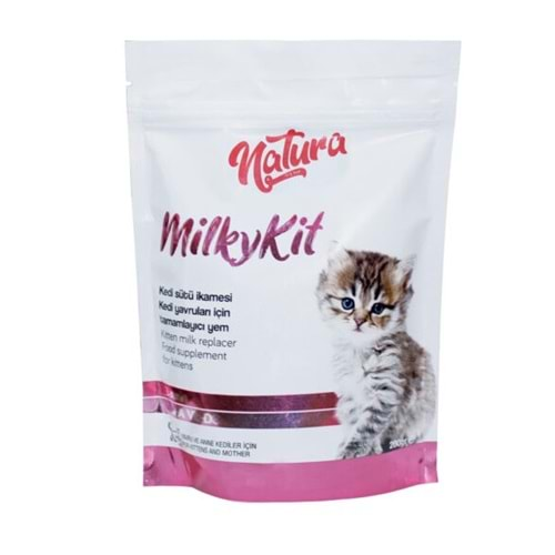 Natura MilkyKit 200 gr Kedi Süt Tozu