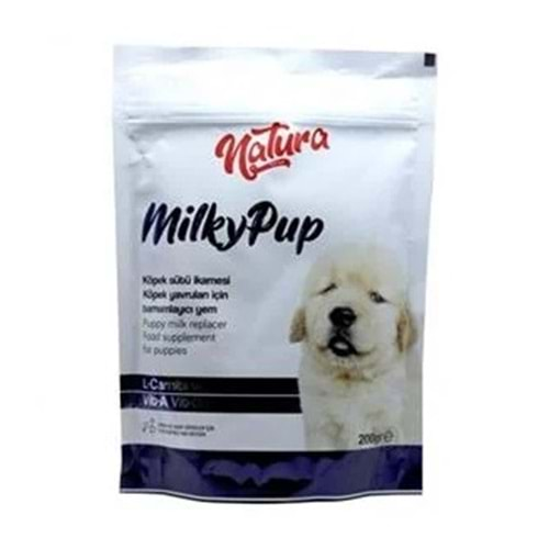 Natura MilkyPup 200 gr Köpek Süt tozu