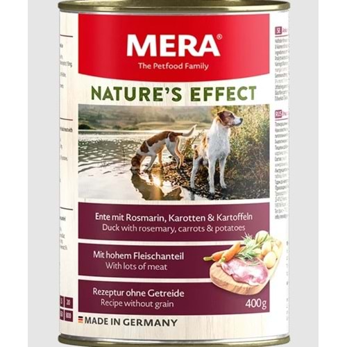 Mera Nature's Effect Köpek Konservesi 400 Gr. (Ördek)