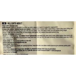 Mera Tahılsız Adult Kedi Maması 1 Kg (Somon)