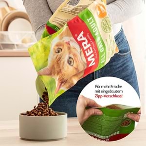 Mera Tahılsız Adult Kedi Maması 1 Kg (Somon)