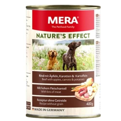 Mera Nature's Effect Köpek Konservesi 400 Gr. (Beef)