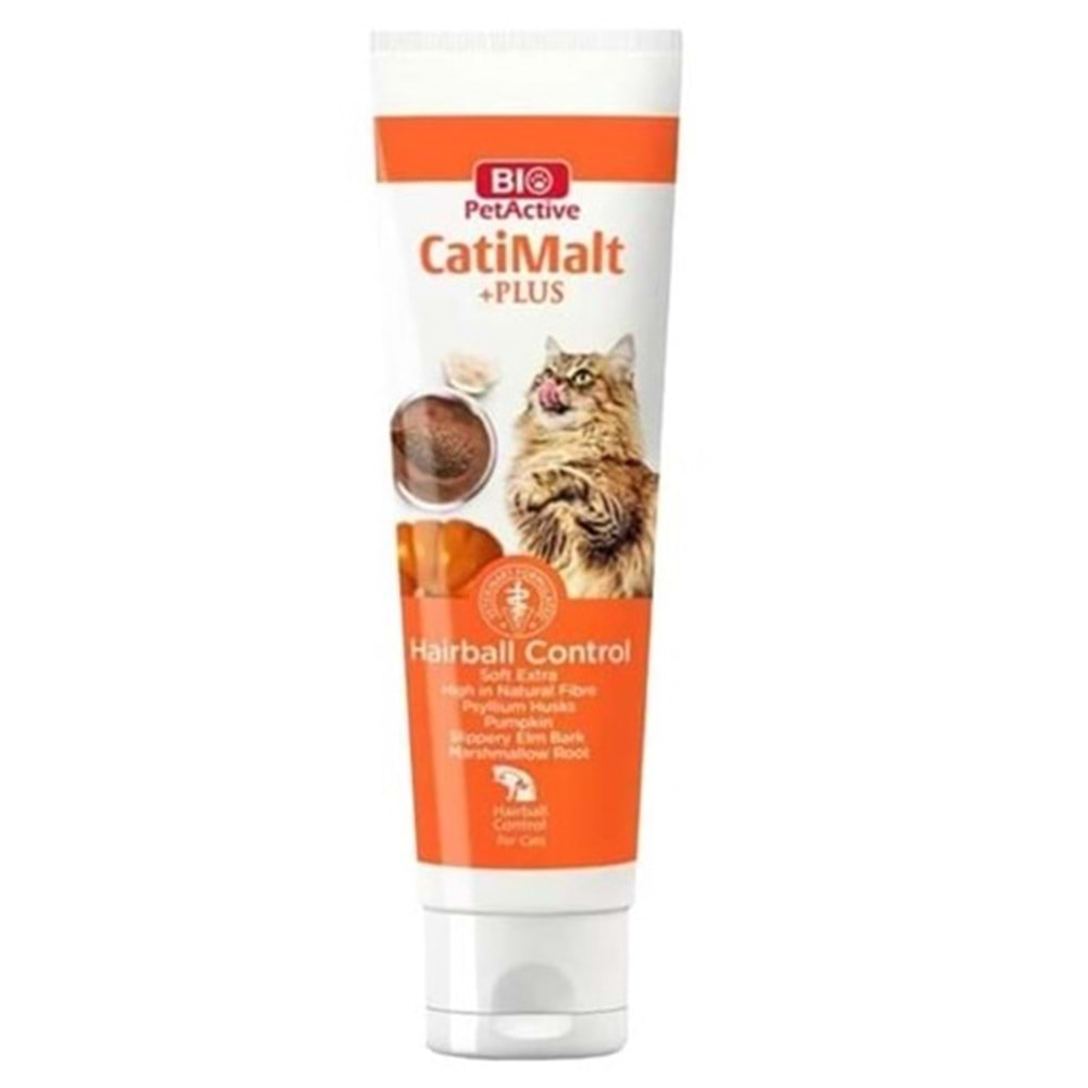 Bio PetActive CatiMalt Plus Kedi Malt Macunu 100 ml