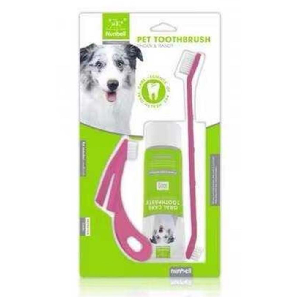 Nunbell Dental Köpek Diş Temizleme Kiti 3'lü