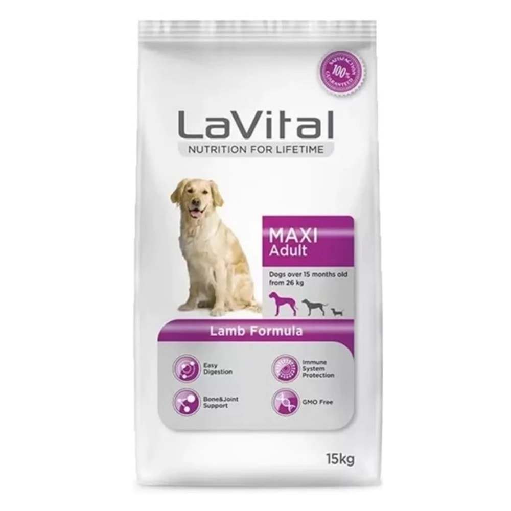 Lavital M/L Adult Köpek Maması 15 Kg (Kuzu)